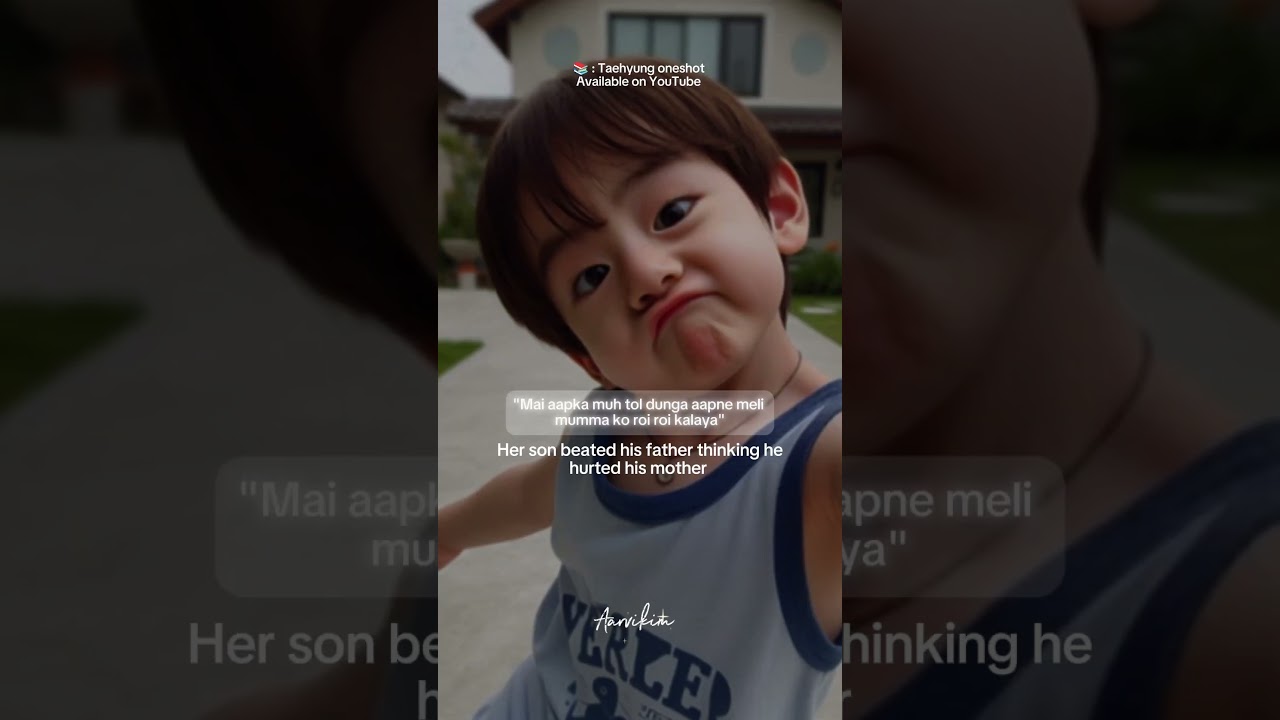 Marrying your crush who is a single father| #taehyung oneshot #bts #ytshorts #shortsfeed #btsv