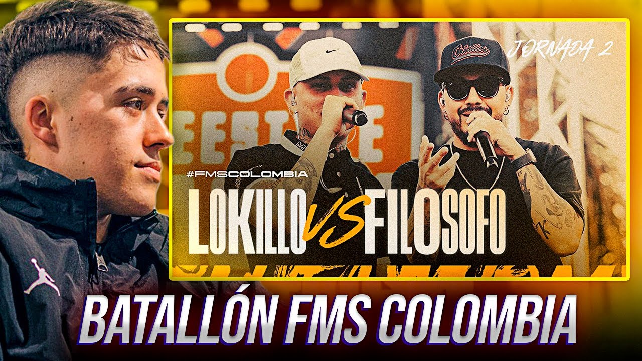 GAZIR reacciona a LOKILLO vs FILÓSOFO en FMS COLOMBIA 🇨🇴