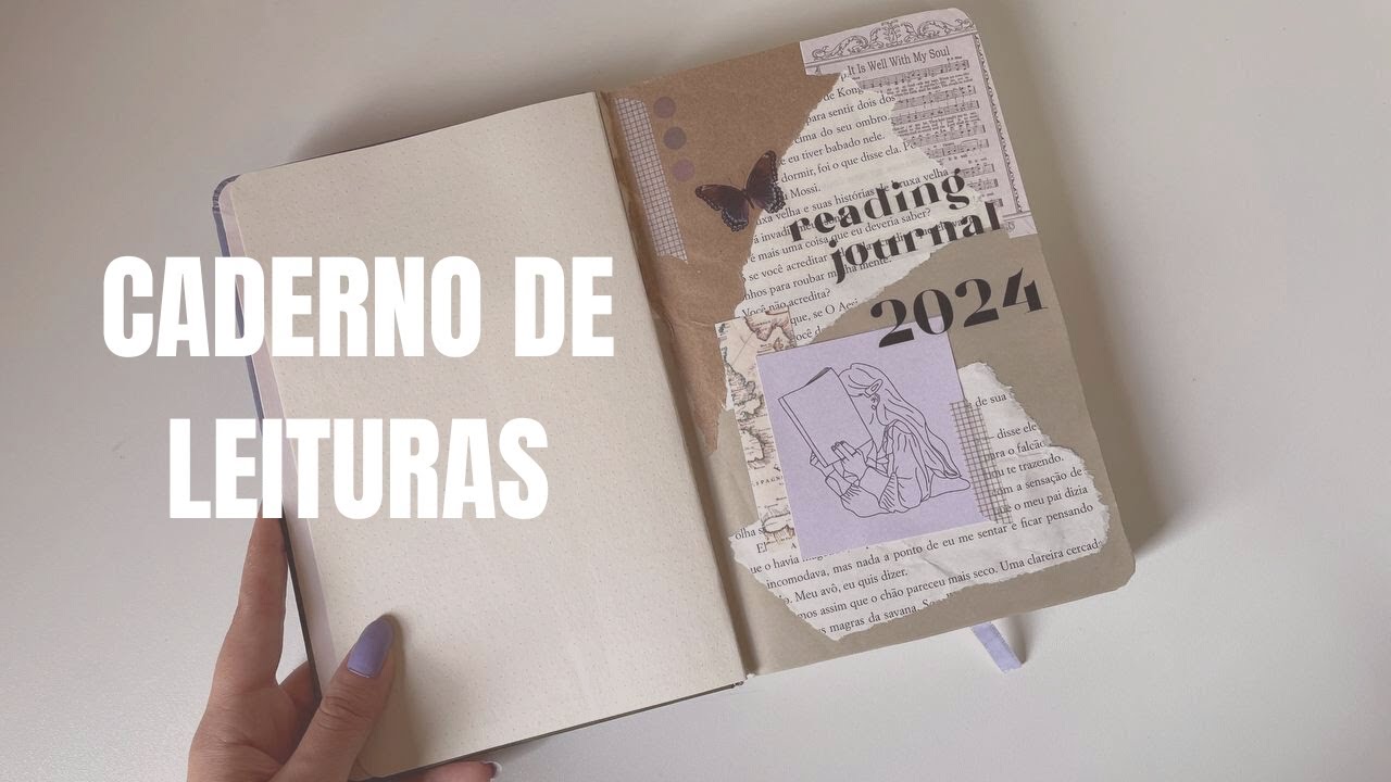 MEU CADERNO DE LEITURAS 2024 | Reading Journal