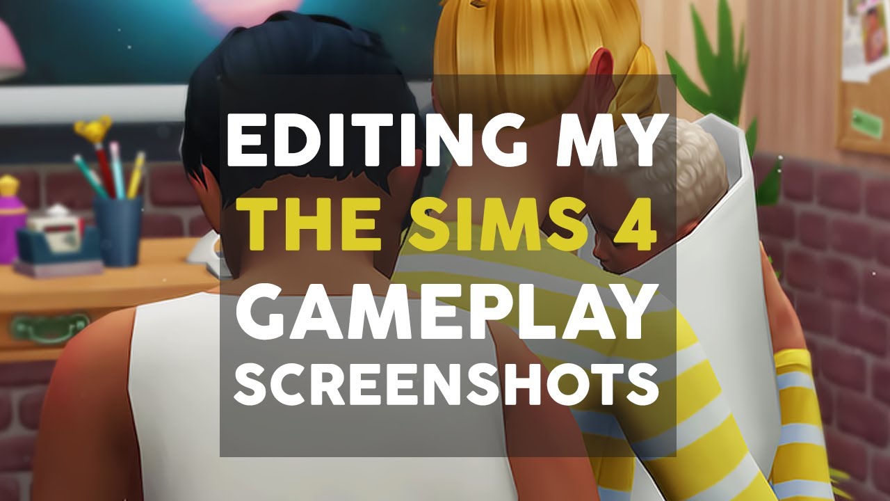 ✨ the no reshade club ✨ aka editing my the sims 4 gameplay pics