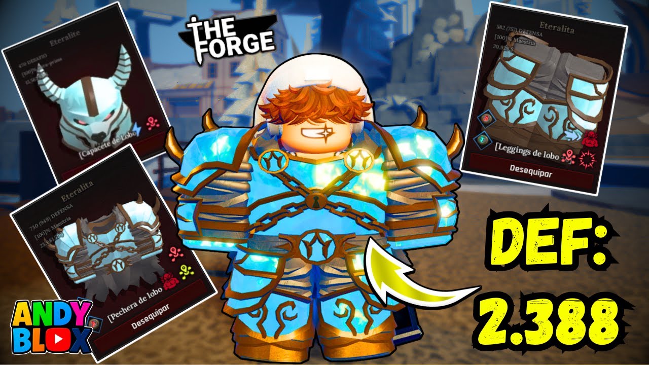 LA MEJOR ARMADURA de The Forge - ROBLOX
