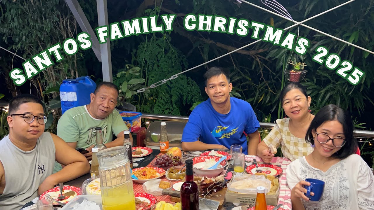 SANTOS FAMILY CHRISTMAS 2025 | CHRISTMAS EVE CELEBRATION | pt. 1