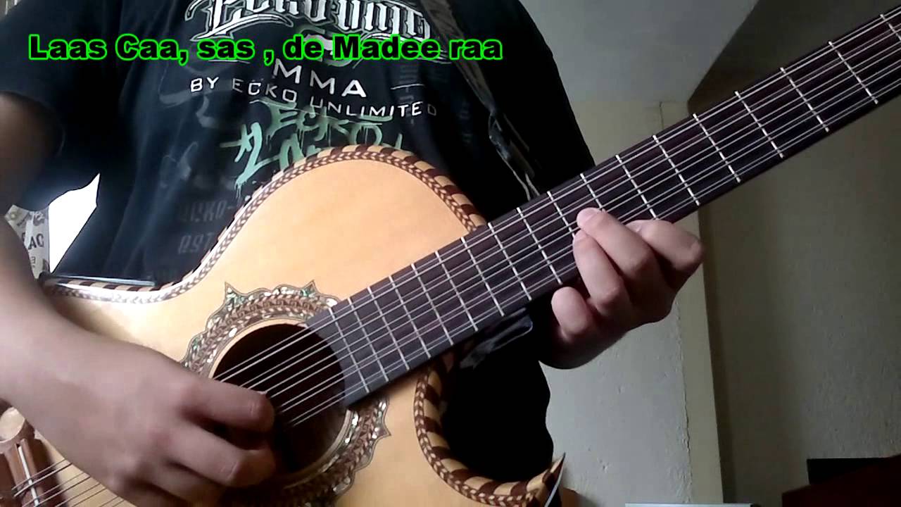 Las Casas de Madera - Bajo sexto - Instruccional pt2