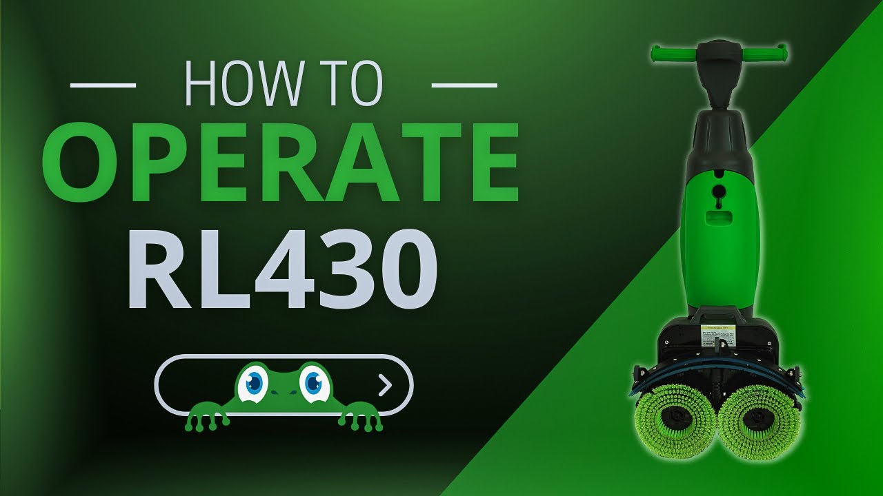 Best Budget Compact Floor Scrubber - RL430 Operation & Maintenance Demo