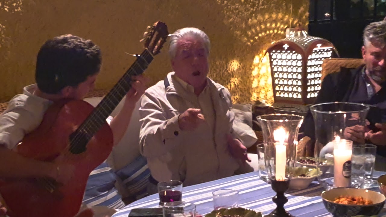 Nano de Jerez por bulerías, con la guitarra de Manuel Cerpa.