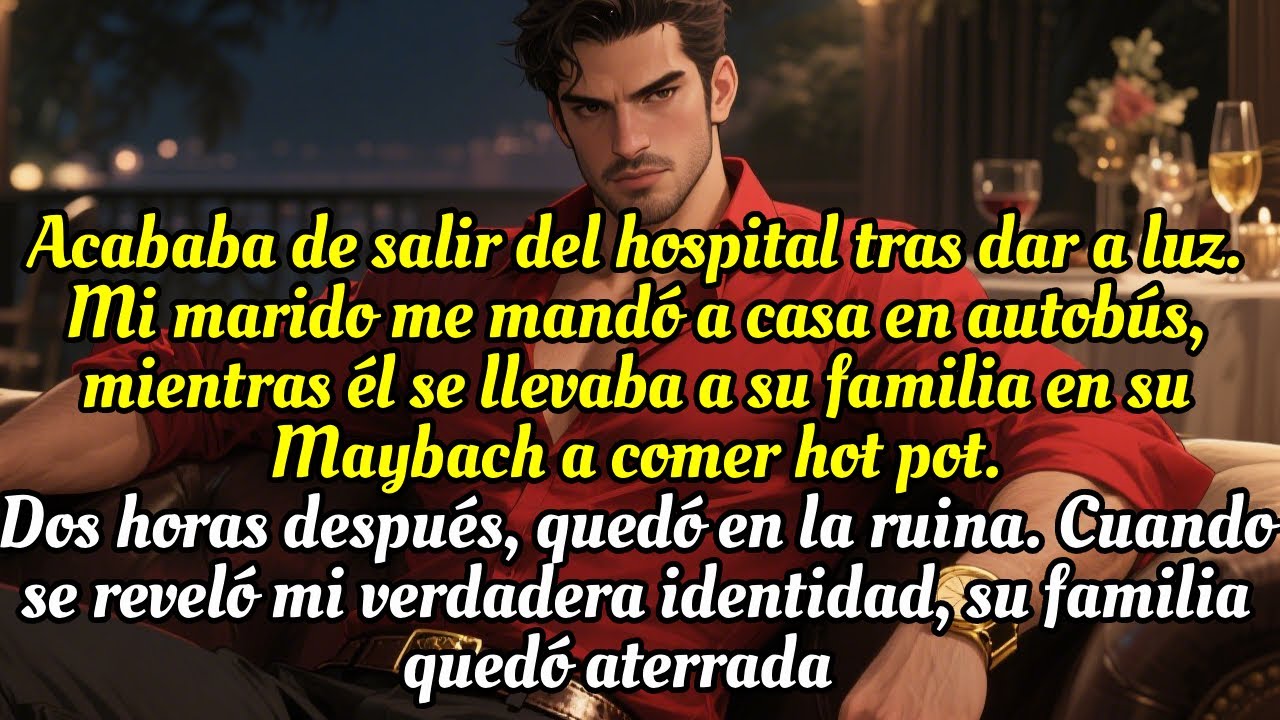 Tras dar a luz🤰, esposo me hizo volver en bus🚌; llevó a su familia a hot pot🥂. 2 horas después😏