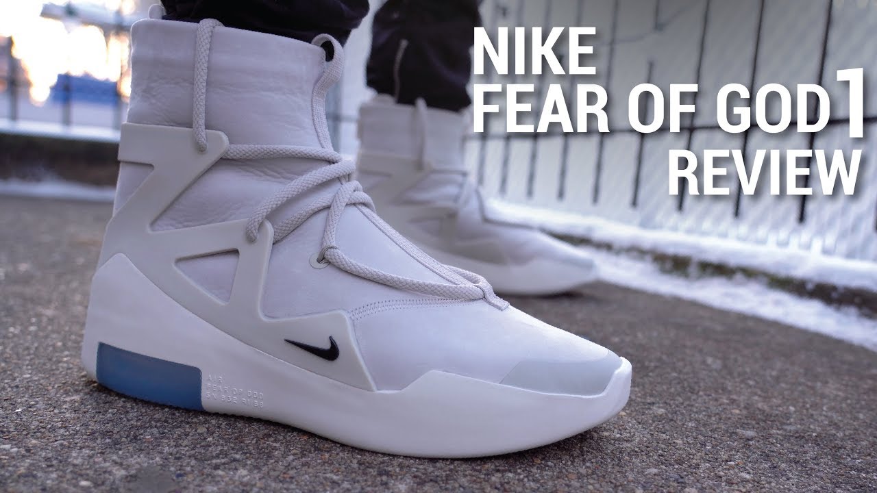 Nike Air Fear of God 1 Light Bone Review & On Feet