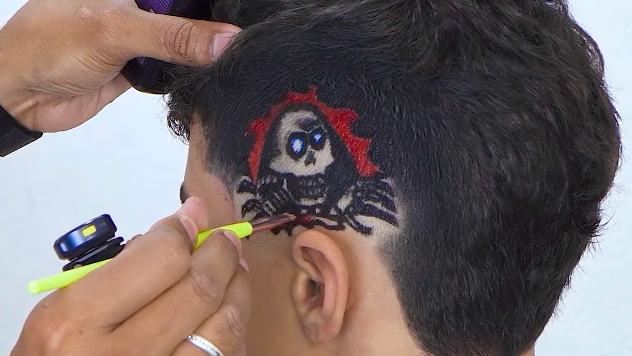Ele FICOU MALUCO com o que eu fiz no cabelo dele! 💀😱