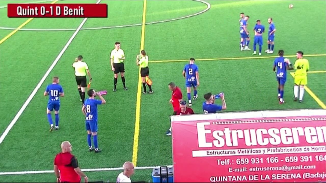 Pretemporada CD Quintana 1-3 C.D Don Benito 3ª división  RFEF 06-08-2023