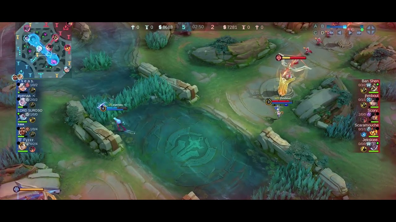  SEMI FINAL UPPER BRACKET TIM ABYSS VS TIM K.O.F MACTH 1