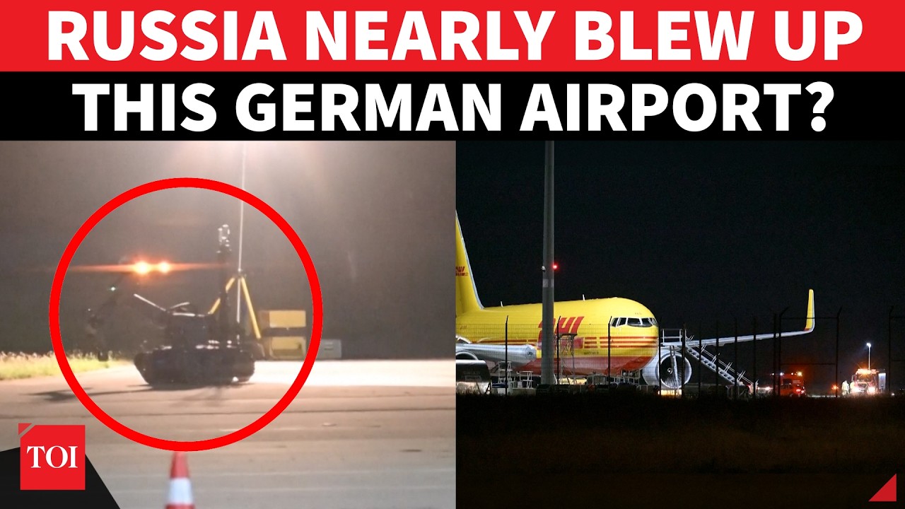 Russia BOMBS German Airport? High Alert Declared, Flights Halted As Drone Panic Grips Germany