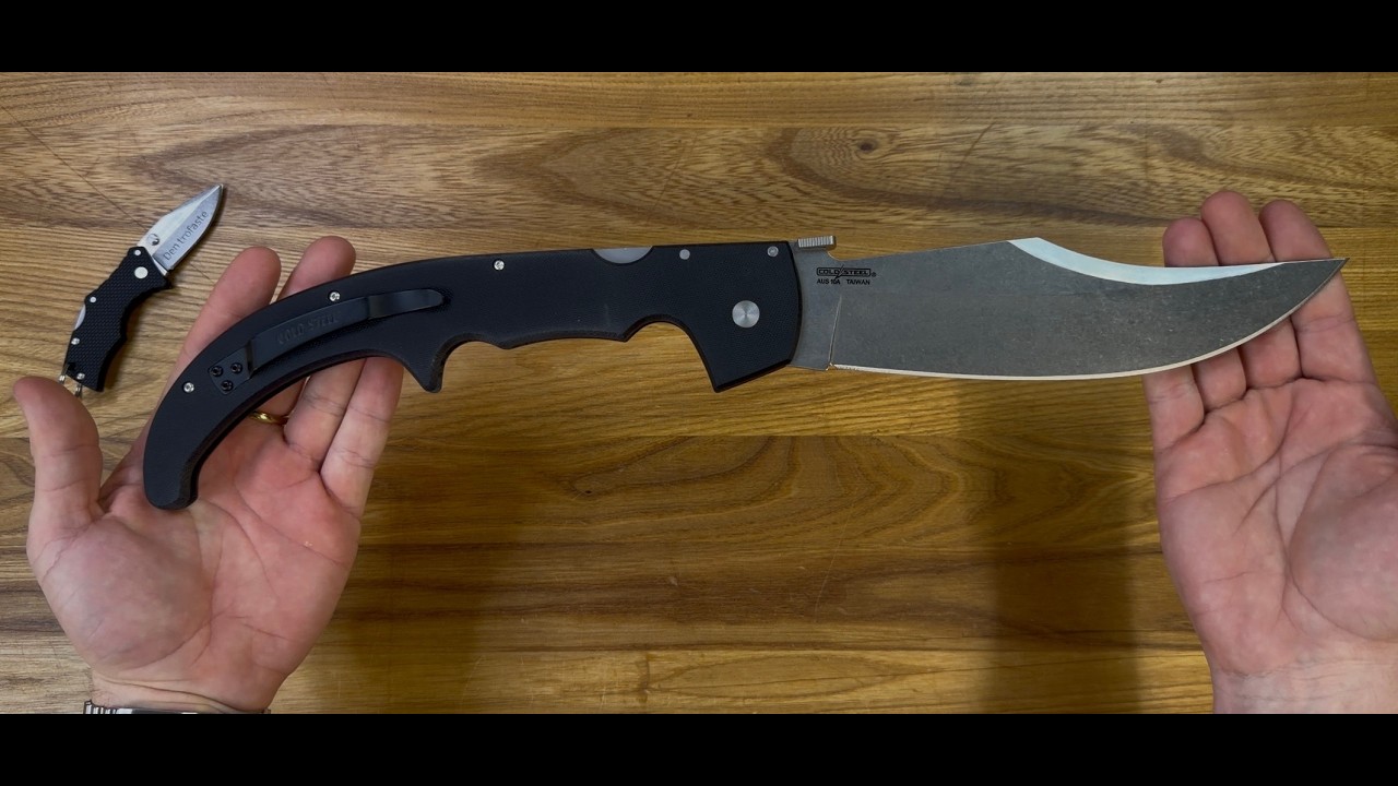 Cold Steel, Espada XL - Unboxing (This knife is wild!)