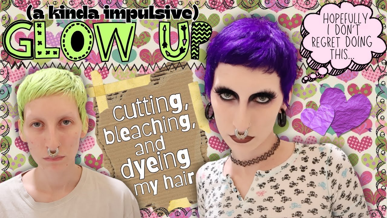 I was feeling a bit impulsive...SO GLOW UP WITH ME (dyeing my hair again + life updates)