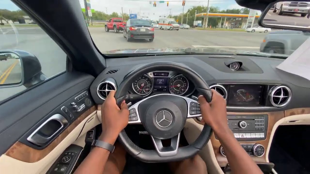 2017 Mercedes Benz SL550 Roadster Walkaround & Test Drive