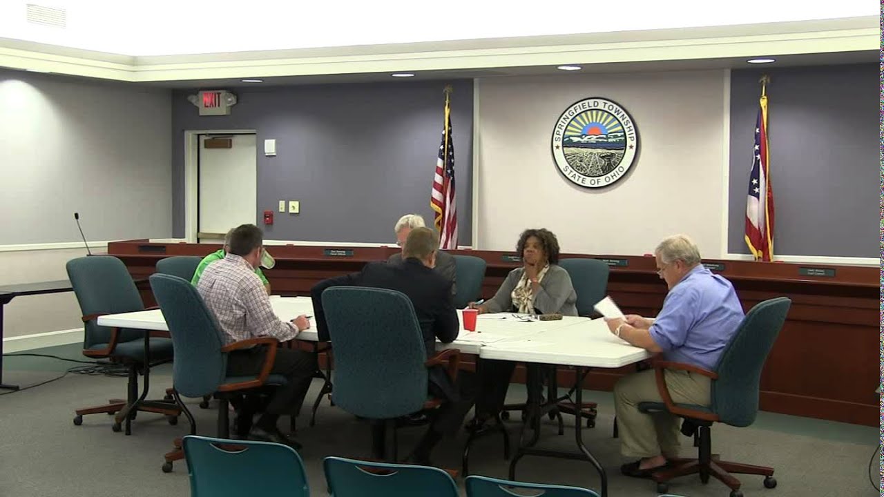 Springfield Township Work Session Meeting June 26, 2014