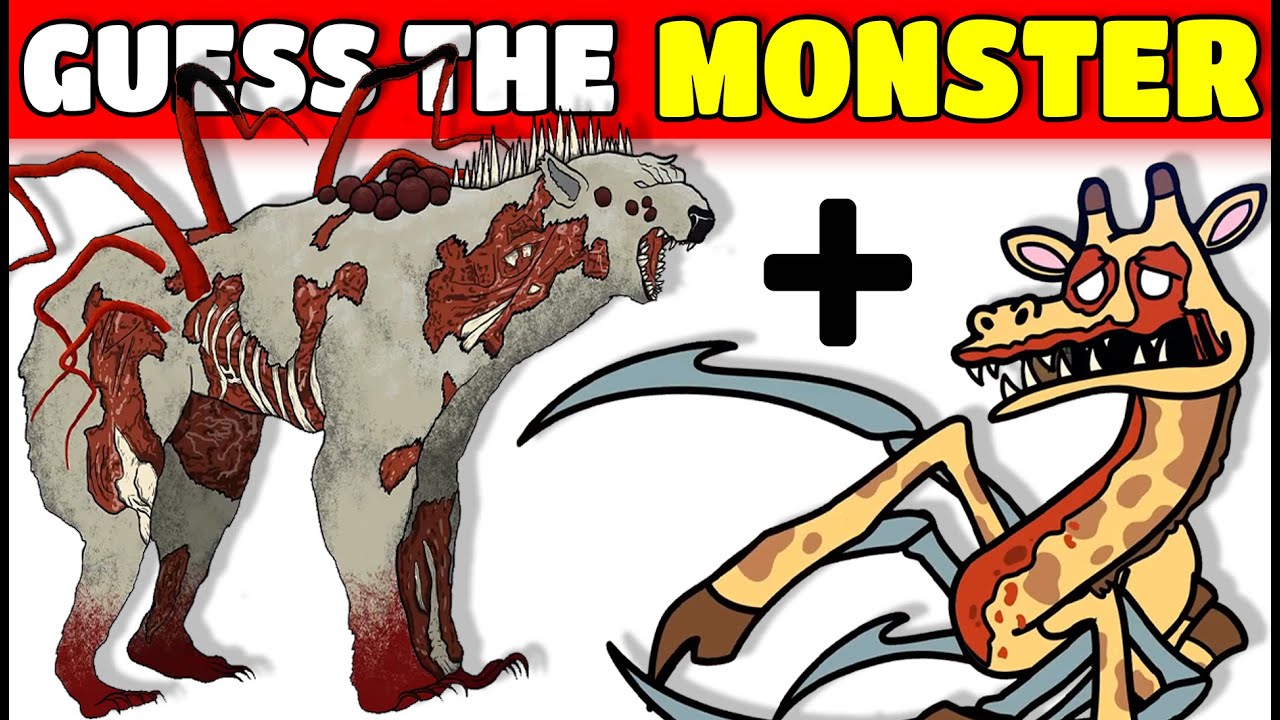 Guess the MONSTER by EMOJI & VOICE in Zoochosis Horror Game | Polar Bear + Giraffe 🐻🦒