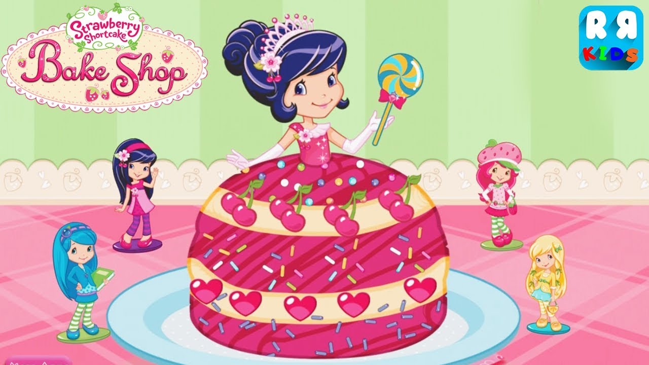 Strawberry Shortcake Bake Shop (by Budge Studios) - How to Bake a Princess Cherry Jam Cake?