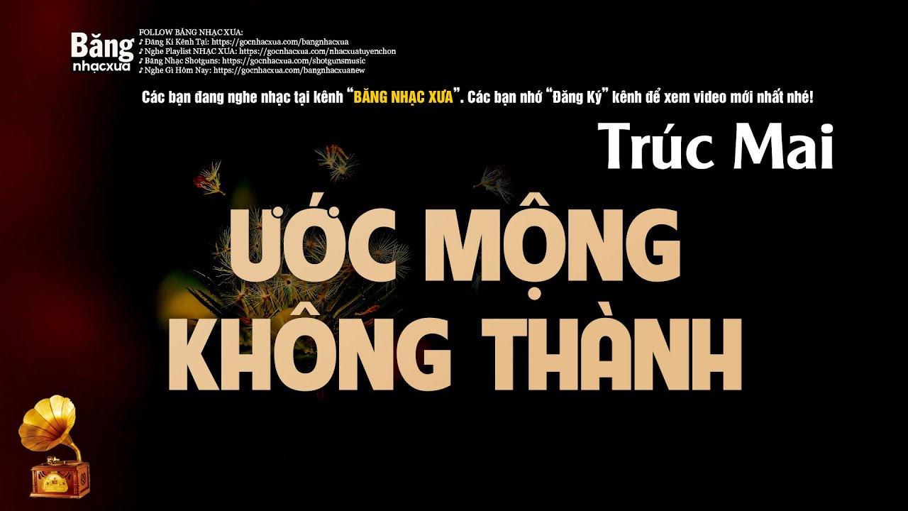 CA SĨ TRÚC MAI PRE.1975 - NHẠC XƯA 1975 CA SĨ TRÚC MAI QUÝ HIẾM CÀNG NGHE CÀNG YÊU MẾN TRÚC MAI