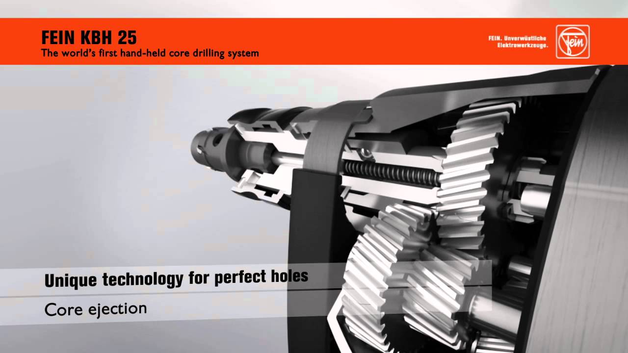 FEIN KBH 25 - New drilling technology!!!