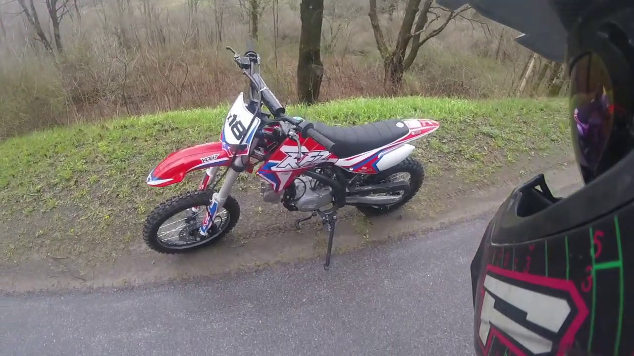 New Apollo X-18 Pit Bike First Ride