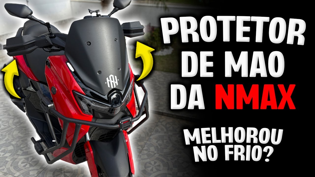 COMO INSTALAR O PROTETOR DE MÃOS NA NMAX! - MUITO ÚTIL