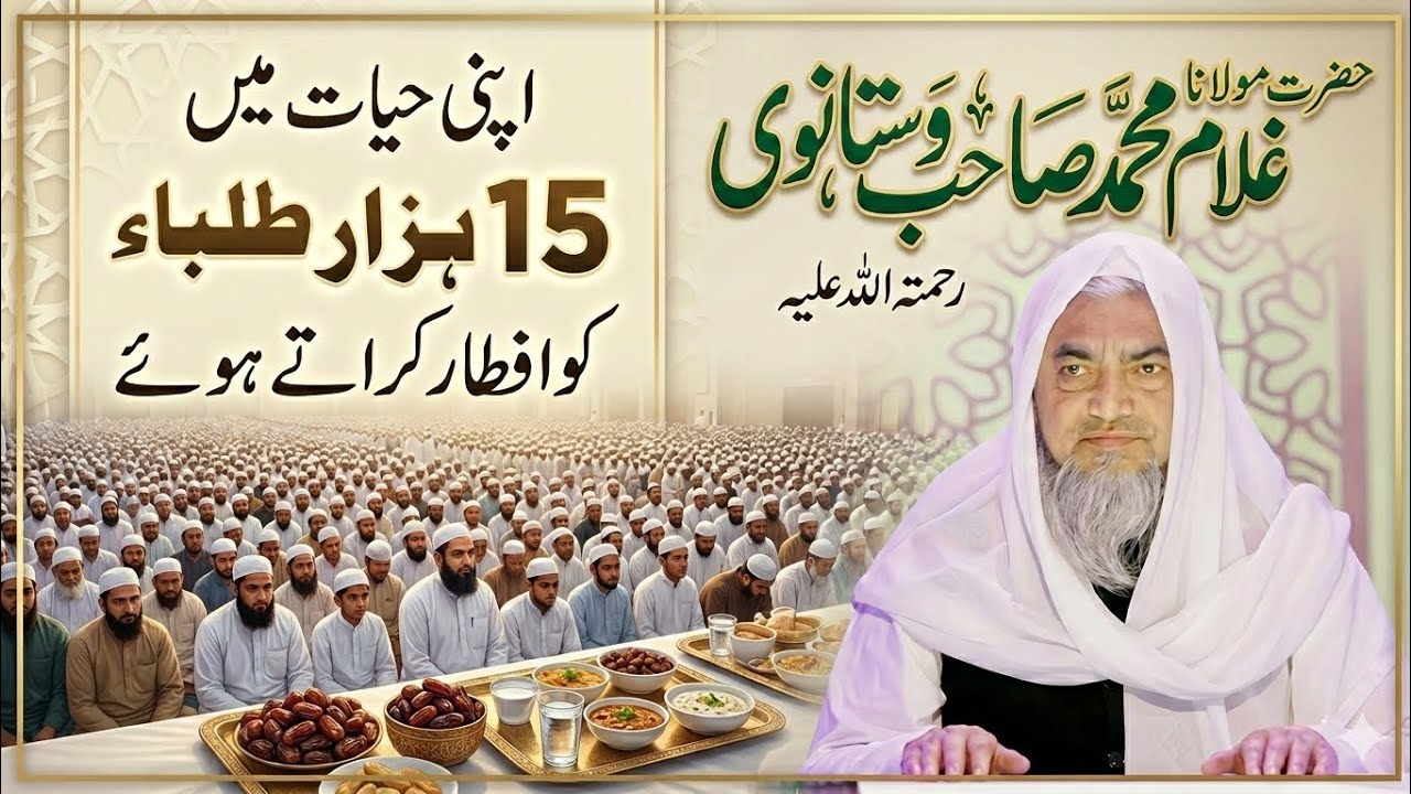 Maulana Gulam Muhammad VASTANVI|Akkalkuwa madrasa|Islamic big madrasa|Islamic and modern education