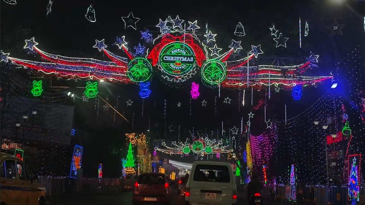 New Year Lighting in Park Street | Fatma Khan