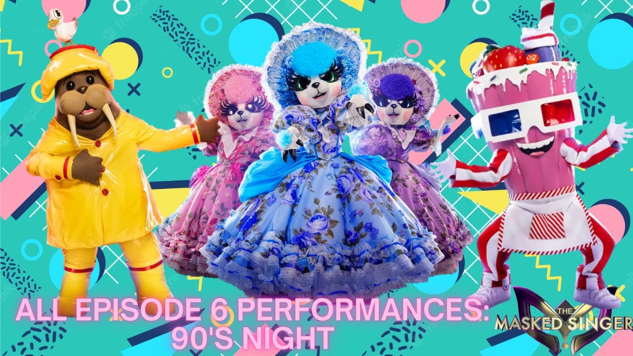 All Episode 6 Performances (90's Night) | The Masked Singer Season 8