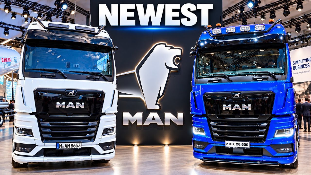 MAN&rsquo;s NEWEST Trucks at IAA Transportation 2026 | Diesel, Electric & Heavy Haul
