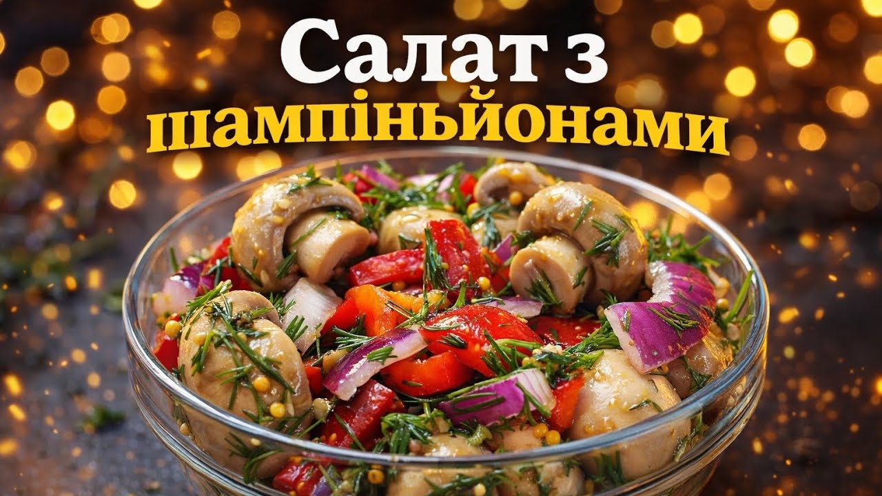 Ви будете готувати цей салат щотижня! 😍 Салат з шампіньйонами ❤️‍🔥❤️‍🔥