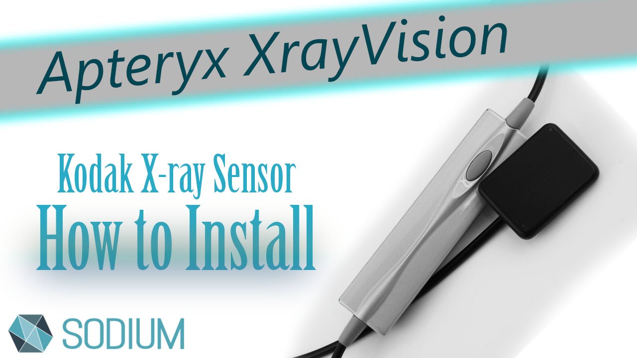 Apteryx XrayVision - How to Install Kodak / Carestream X-ray Sensor