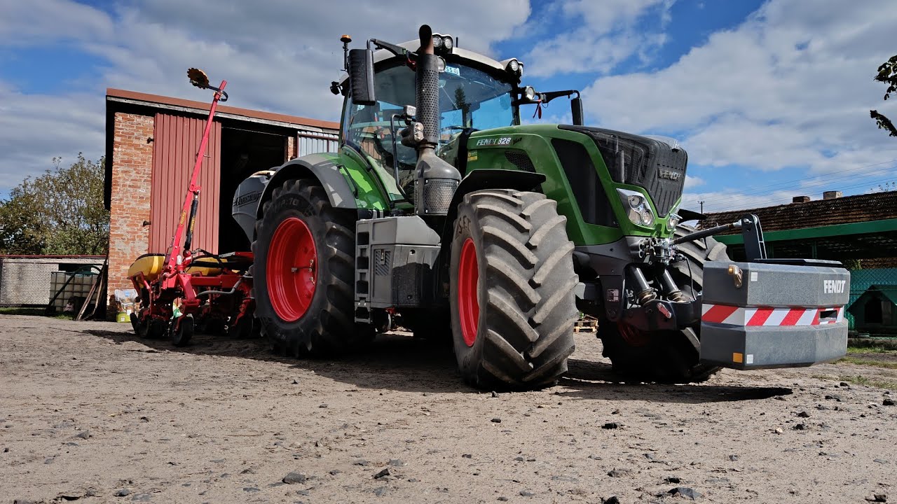 Siew kukurydzy 2025 !! Fendt 828 Vario &  Vaderstad Tempo T6 !! Dramatyczna susza w polu 😯