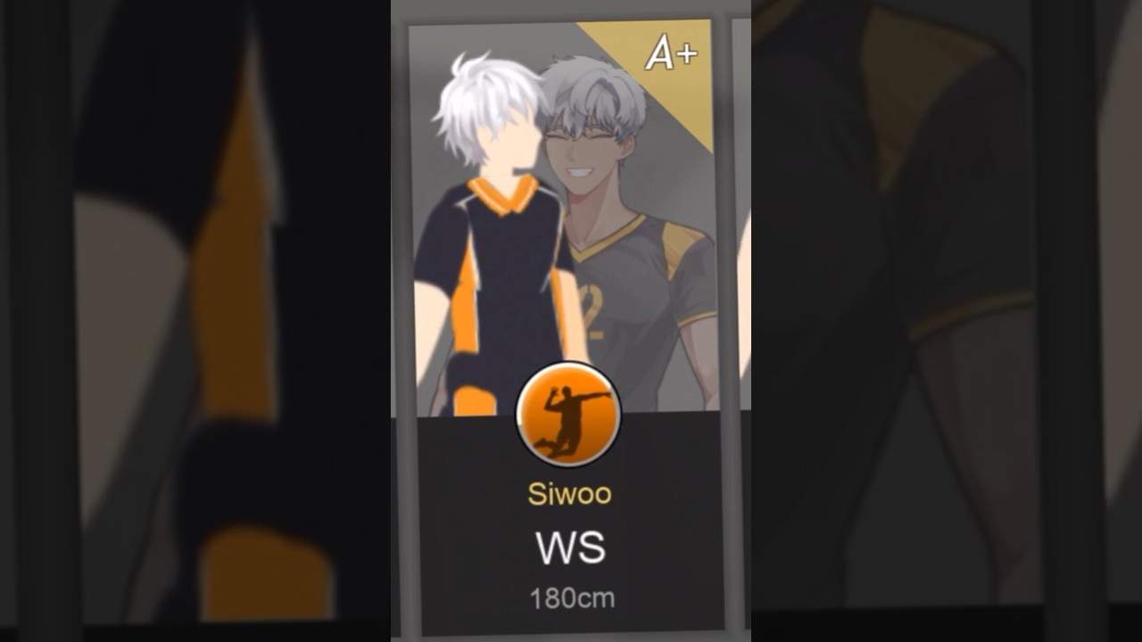 A+ tier Siwoo Baek #volleyball #thespikevolleyballgame #gameplay  #haikyuu #games  #highlights