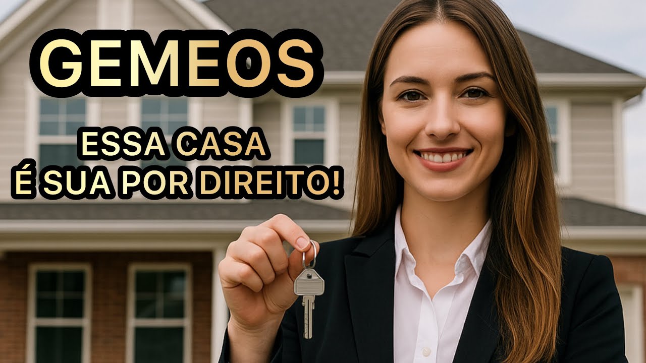 GEMEOS OUTUBRO 2025 ♊️ ESSA CASA É SUA POR DIREITO!  O SONHO SERÁ REALIZADO! 