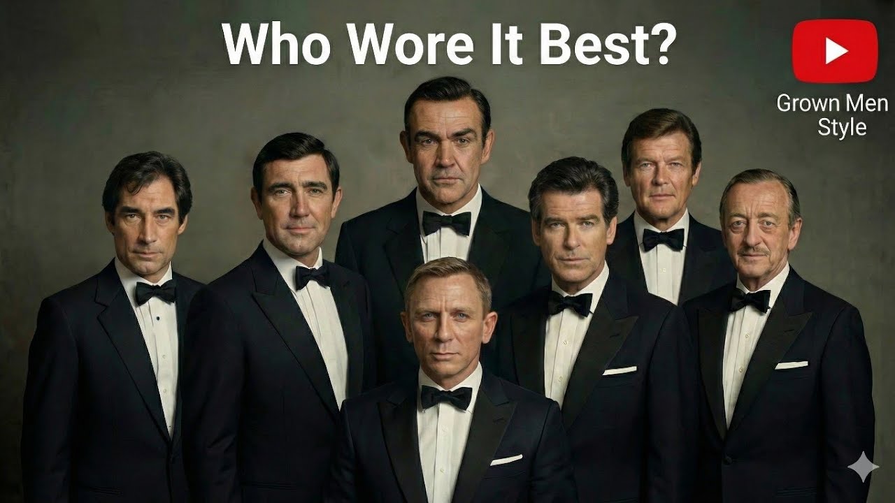 “The MOST Stylish James Bond – You Won’t Believe Who Tops the List!” #JamesBond007 #JamesBondRanking