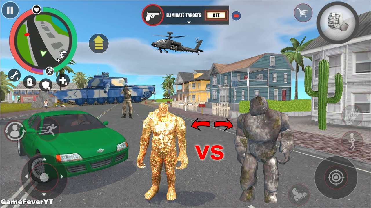 Stone Giant (Stone Man vs Golem Man) Who is Powerful ? Two Giant Monsters - Android Gameplay HD