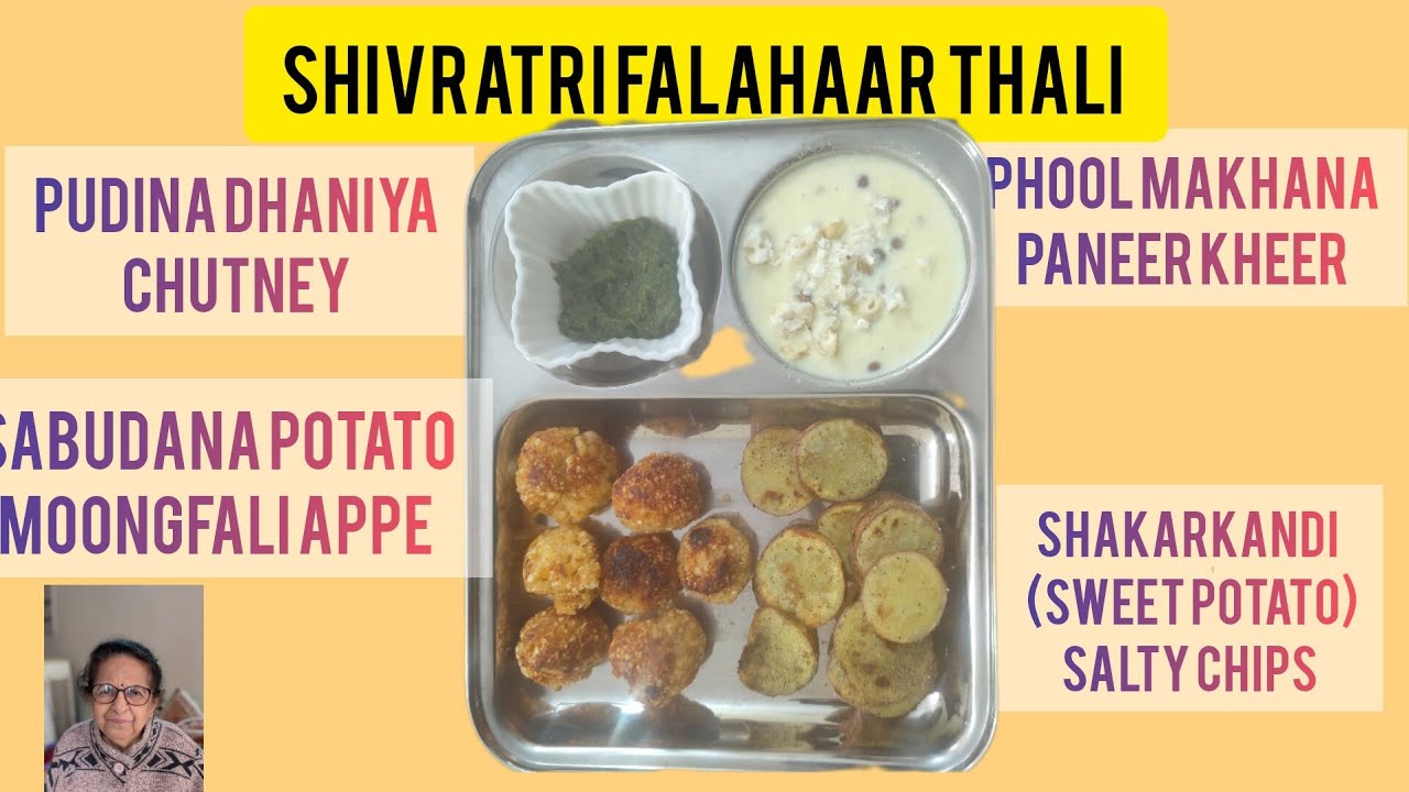 Shivratri Falahaar thali #shivratri special #vrat ki thali #Fasting food #viral receipe 