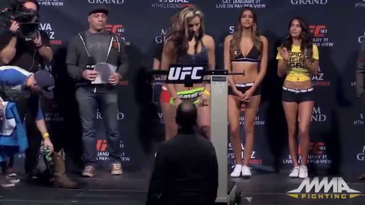 UFC 183 Weigh-Ins: Miesha Tate vs. Sara McMann