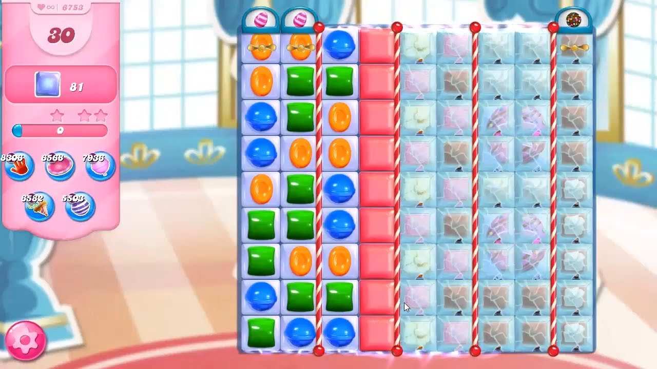 Candy Crush Saga LEVEL 6753 NO BOOSTERS