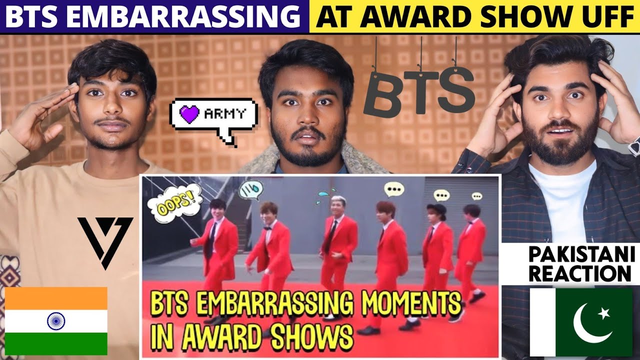 BTS embarrassing at award show - Pakistani reaction - Shan Rajpoot