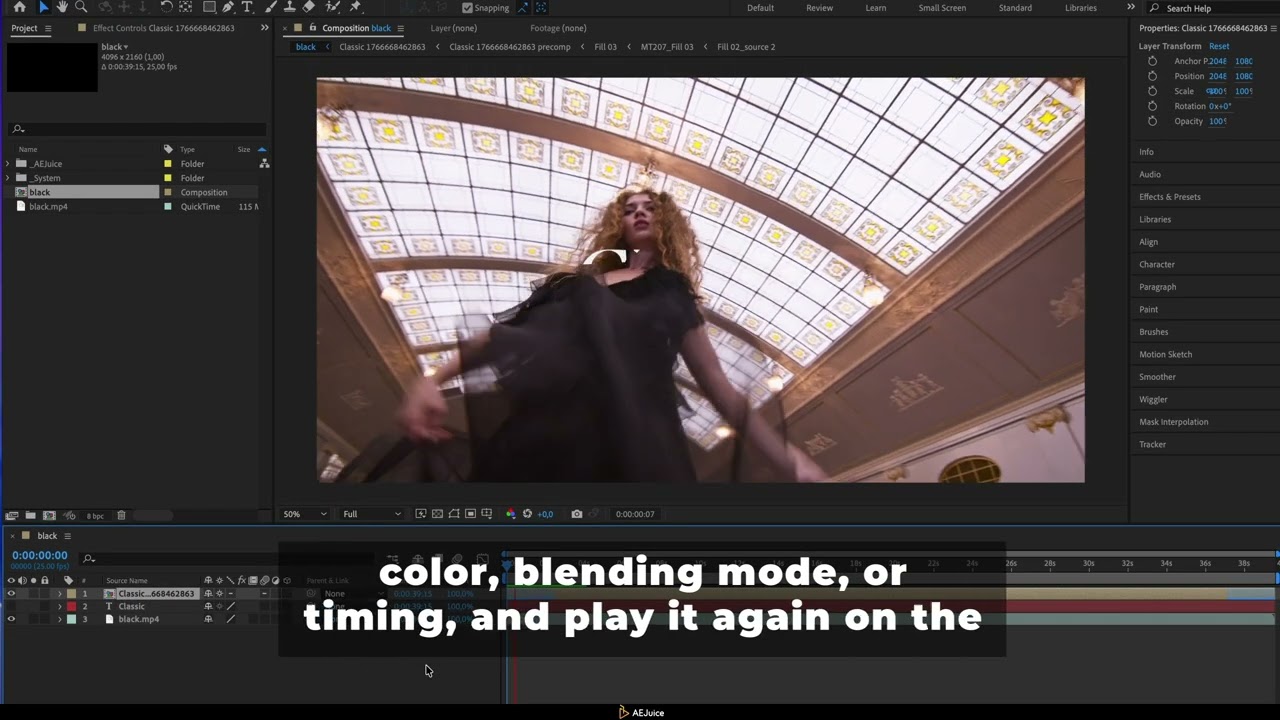 How to create text animations in After Effects - AEJuice Tutorials