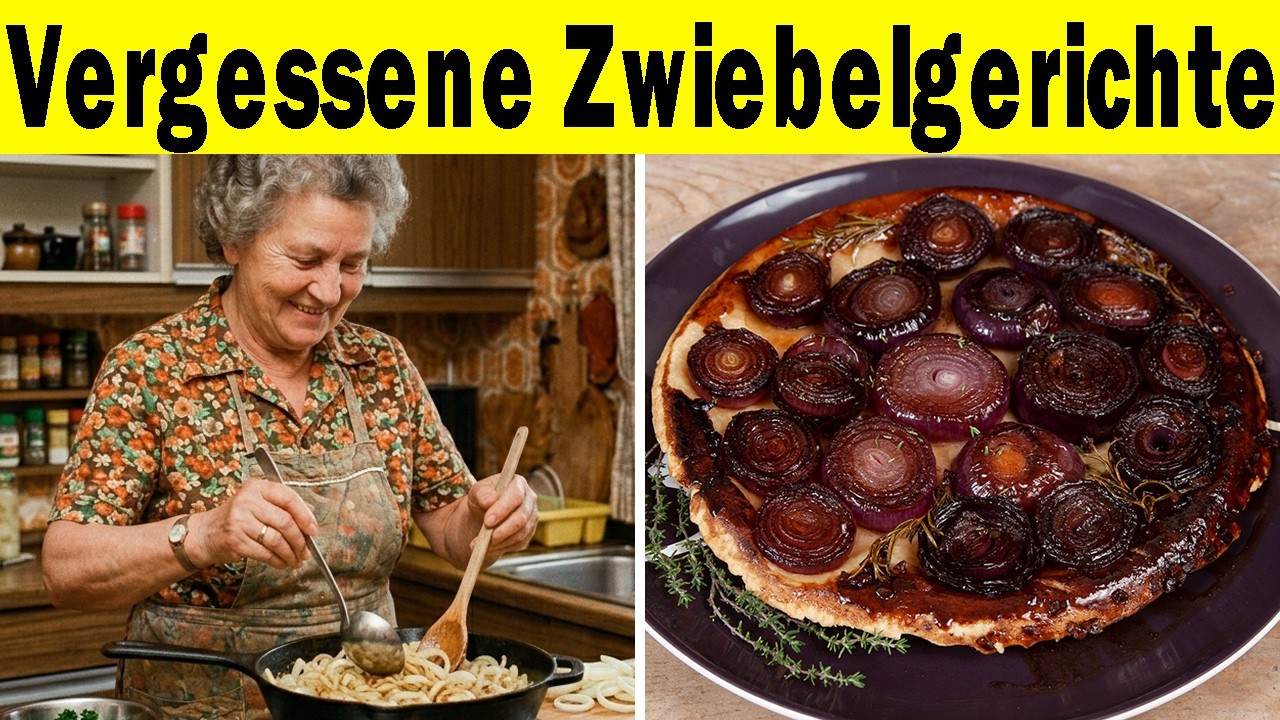 Diese 20 Zwiebelgerichte kennt heute keiner mehr, aber bei Oma waren sie Pflicht!