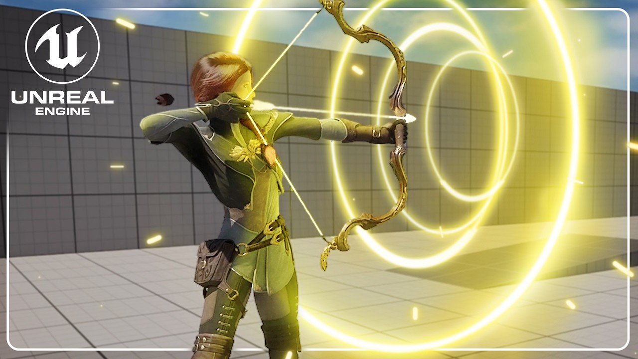Make this Magical Arrow Shoot Effect in UE5 Niagara
