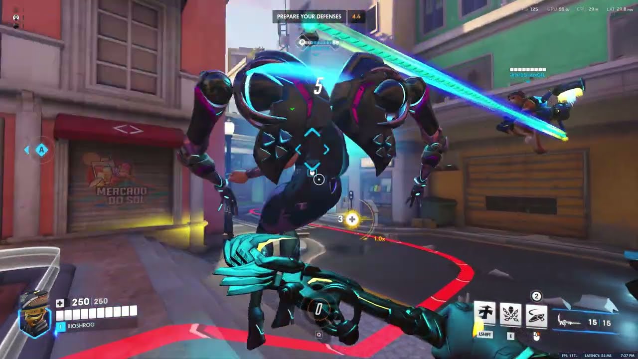 Overwatch Mizuki Gameplay #004