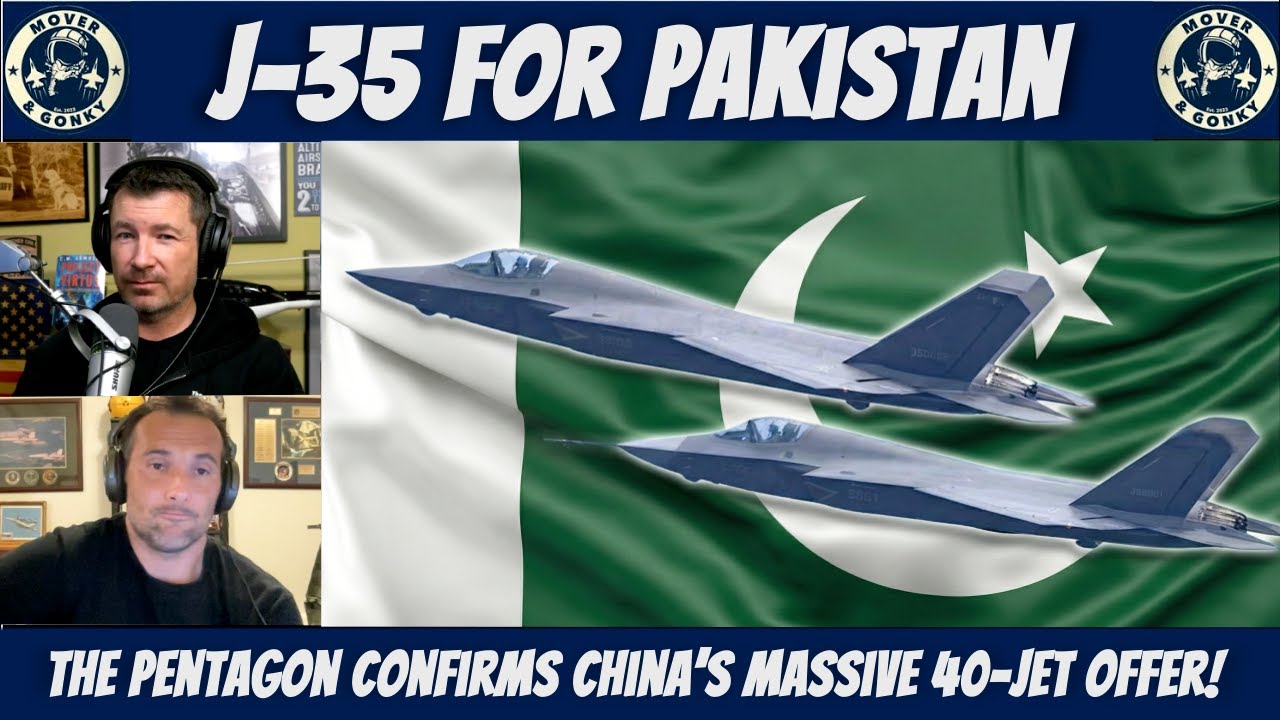China Offers Pakistan 40 J-35 Stealth Jets &mdash; Big Threat to India?