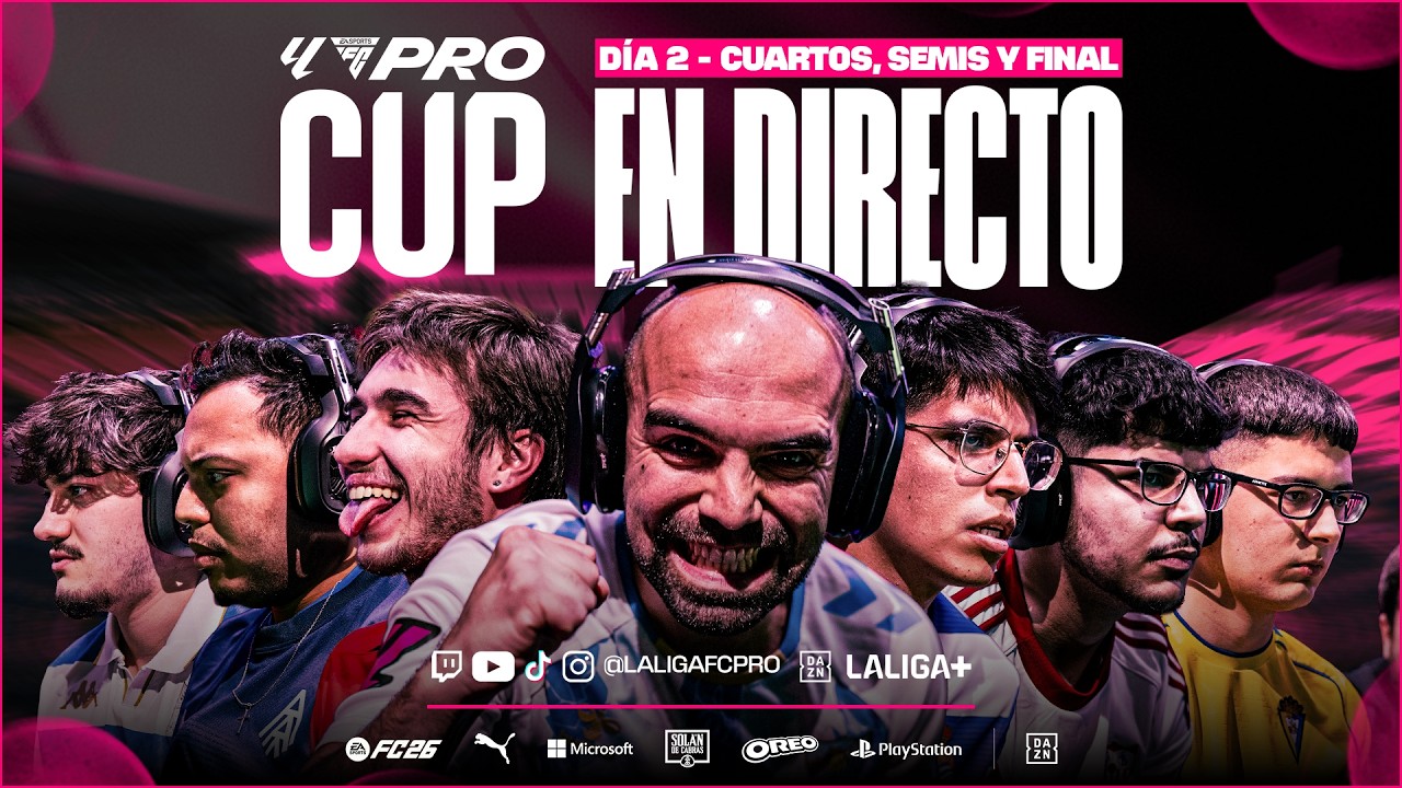 🔴 LALIGA FC Pro CUP - Día 2 | Temporada 25/26 🎮