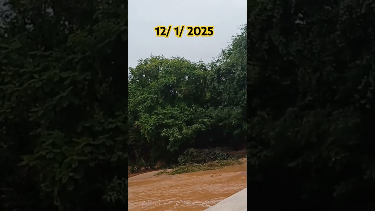 RIO TRANSBORDOU NO BOM JESUS/MONTE AZUL MG. #shots