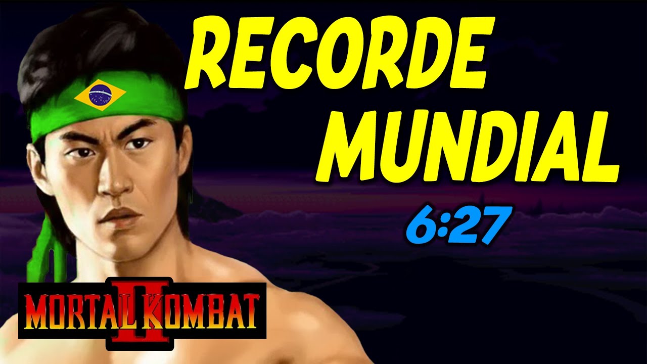 SUPERADO!! QUEBREI O RECORDE MUNDIAL DO LIU KANG NO MORTAL KOMBAT 2