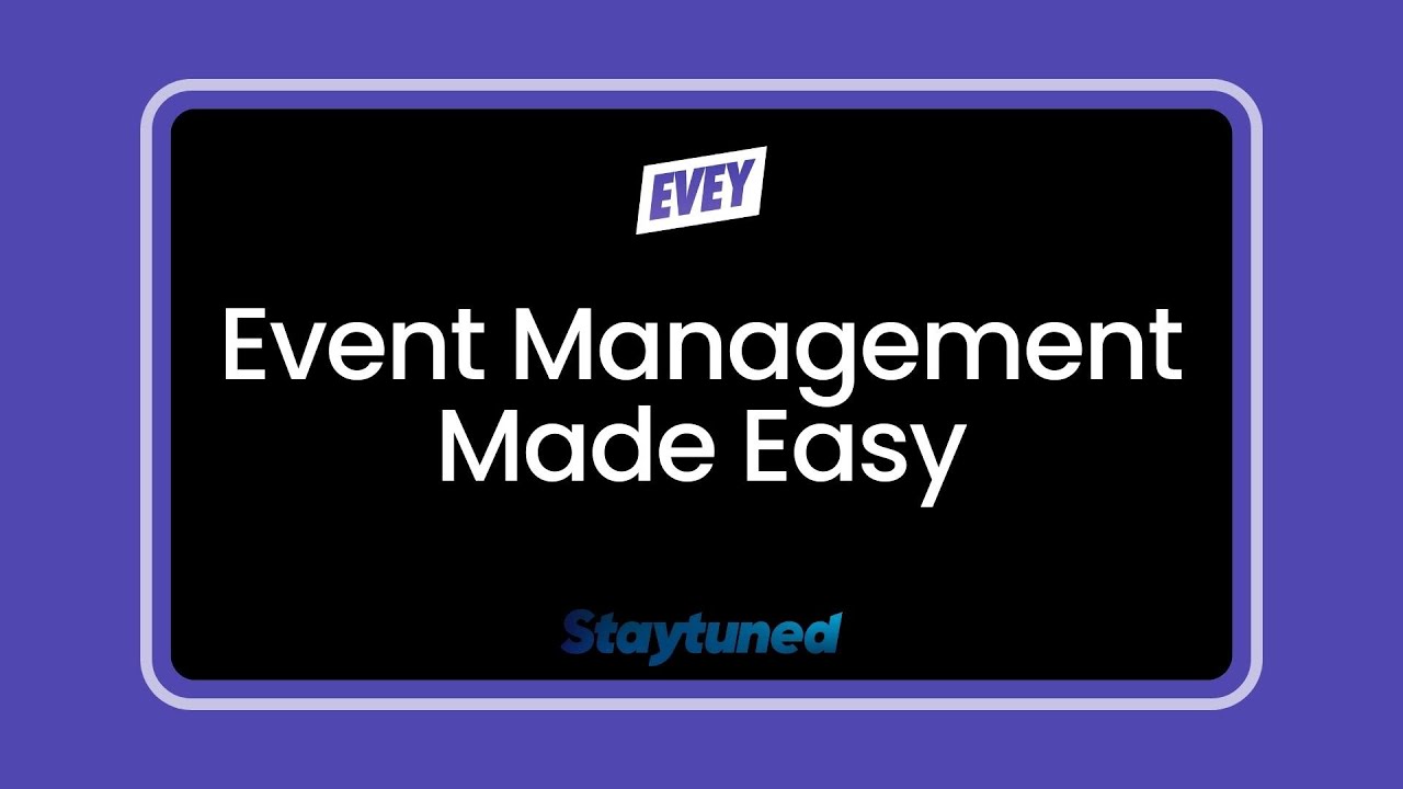 Evey Events & Tickets: Shopify's Top Event Management Platform