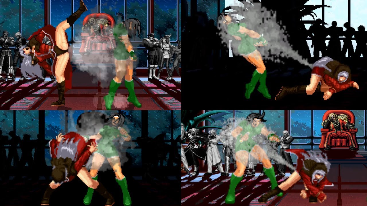 [KOF MUGEN] Монахиня, овладевшая странными навыками управления ветром